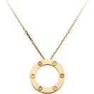 Love necklace (3 diamonds) 